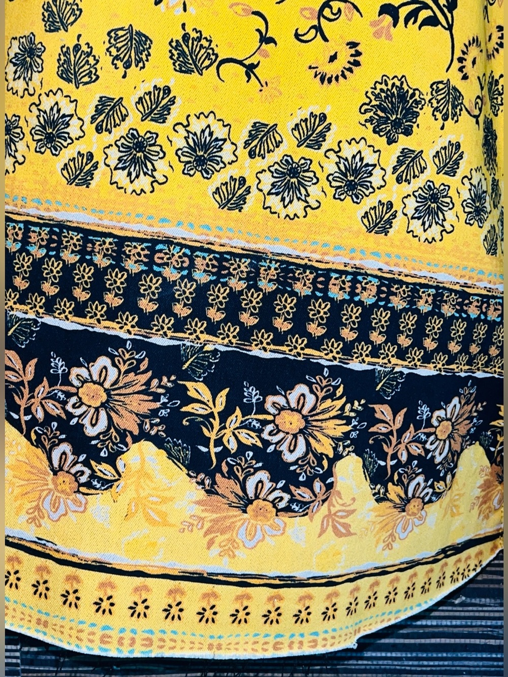 🆕 Free People Flare Floral Paisley Printed Float On Jeans Sz 27 70s Vintage
Boho - Picture 7 of 17